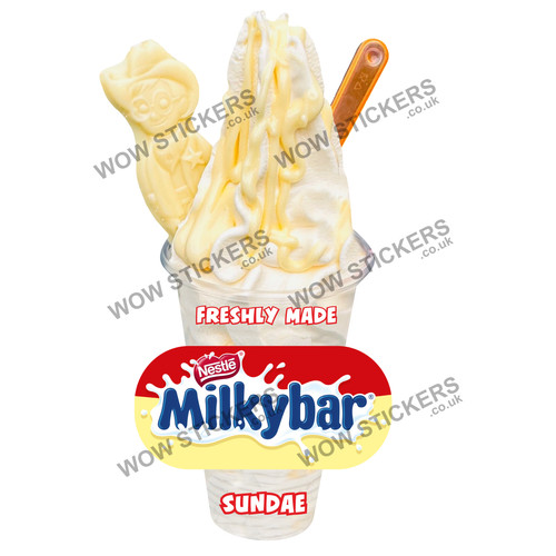 Adesivo milkyway bar ice - adesivo,