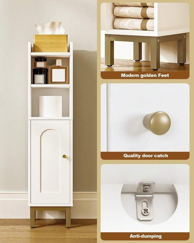 Mobile bagno slim portaoggetti