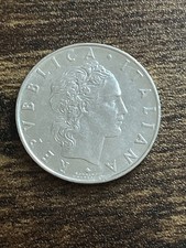 1974 Italy 50 Lire Lira Actual
