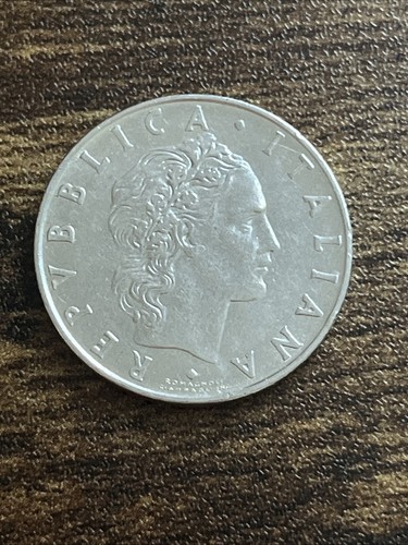 1974 italy lire - 50, actual