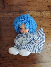 "GIG El Greco" Bambola vintage "Cuore Caldo", anni 80, vinile e pezza