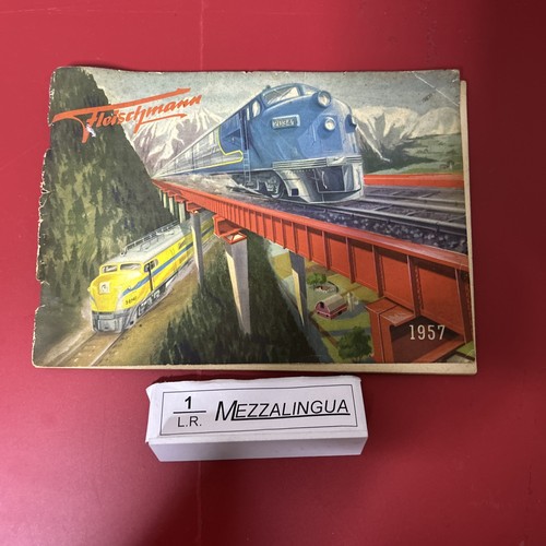 Catalogo fleischmann 1957 - catalogo,