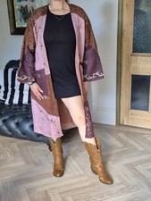 Cappotto kimono patchwork