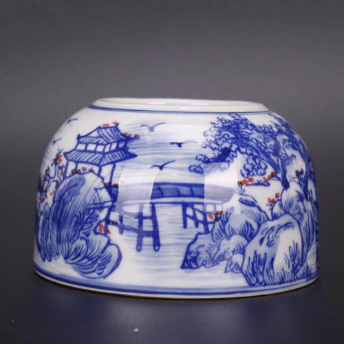 Chinese qing qianlong blue and - qing,
