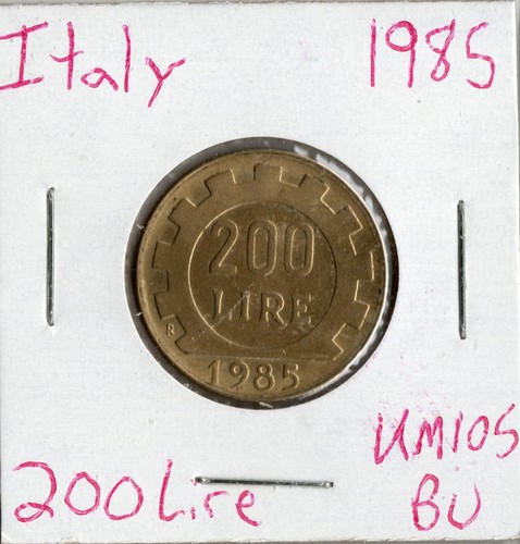 Coin italy 200 lire - coin, 1985