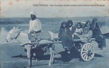 LIBIA - Una Famiglia Araba avviata verso Bengasi 1967
