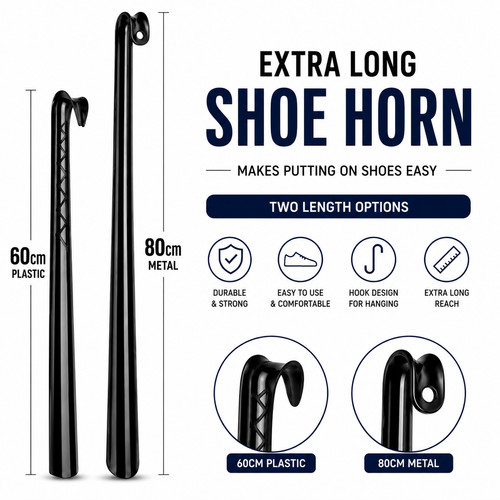 Corno per scarpe - in, metallo