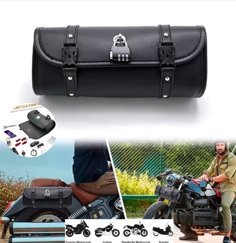 Borsa per moto con - con, lucchetto