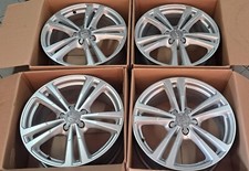 4 Cerchi in lega da 18'' ORIGINALI AUDI SLine 7,5x18 5x112 ET:51 Audi A3 Q2 Q3
