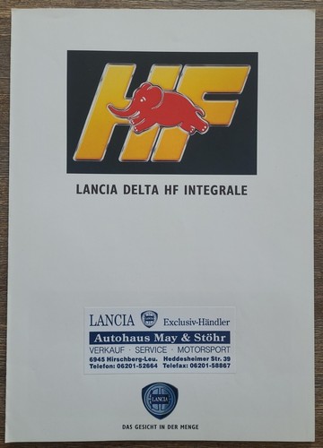 Lancia delta integrale evo - hf,