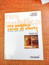 RES PUBLICA - CORSO DI STORIA 1 - DALLE PRIME SOCIETA ALL'IMPERO ROMANO