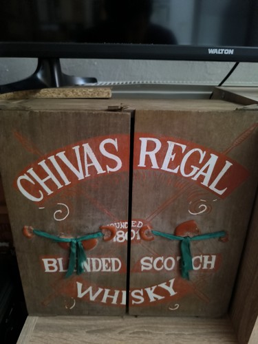 Scatola whisky vintage - , in