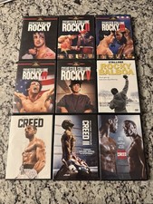 Rocky Balboa & Creed DVD Lot!
