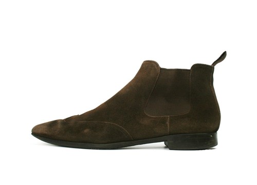 Santoni suede chelsea - chelsea, boots