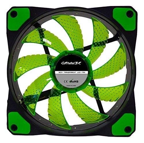 Gammec 12cm green led case - gammec,