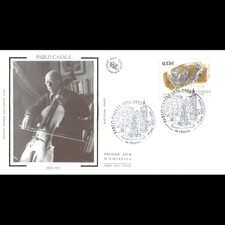 FDC soie - Pablo Casals