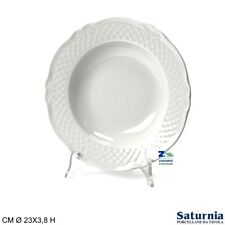 PIATTO SATURNIA FONDO TONDO CM