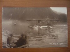 SVIZZERA - CANTON TICINO - LUGANO - IDROVOLANTE SUL LAGO - FOTO MAYR LUGANO