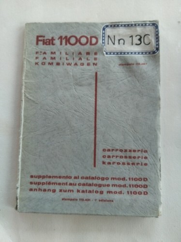 Fiat 1100 1100d familiare - 1100,