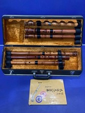 Shakuhachi Flauto Bambù Set 6