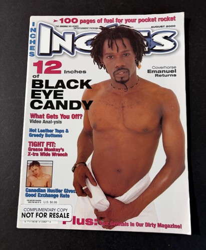 Vintage inches magazine august - magazine,