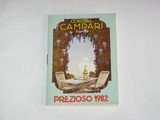 CAMPARI PREZIOSO N.6 CALENDARIETTI 1982 1983 1985 1989 1990 1994