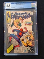 Amazing Spider-Man 57 Marvel 1968 CGC 8.5 Ka-Zar OWTW Pages Stan Lee