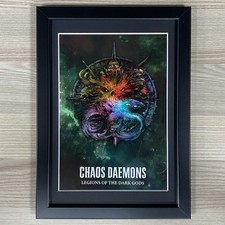 Chaos Demoni Incorniciata Arte