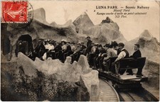 CPA PARIS LUNA PARK Scenic