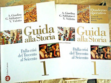 GUIDA ALLA STORIA con QUADERNO VOL. 1 (IN 2 VV) - GIARDINA SABBATUCCI - LATERZA