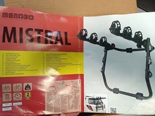 Menabo Mistral Portabici Posteriore - Nero (000009000000)