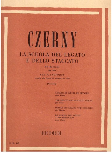 Czerny scuola del legato e - del,