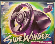 Microsoft SideWinder Precision Racing Wheel - Adesivo nuovo sigillato in fabbrica/dipendente