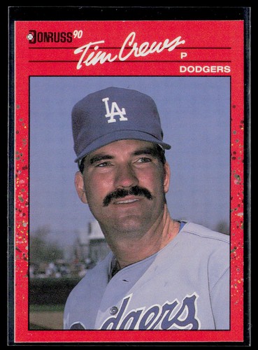 Tim crews 1990 donruss - tim,