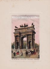 RARA STAMPA MILANO ARCO DELLA
