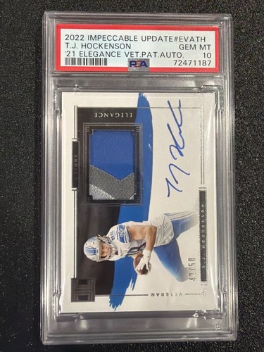 2021 panini impeccabile t j - -,