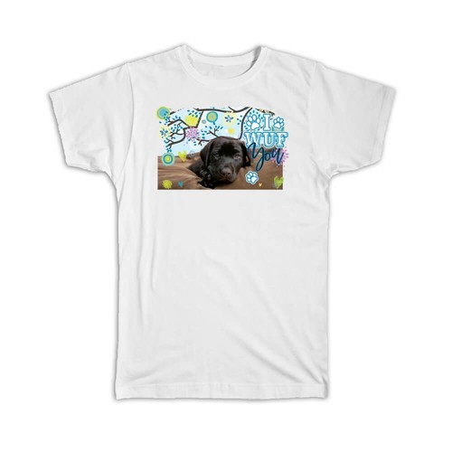 Shirt regalo nera ladrador - regalo:,