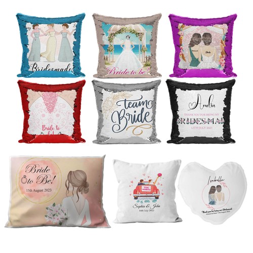 Cuscino personalizzato sposa