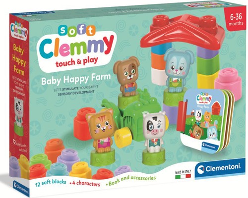 Baby happy farm mattoncini - happy,