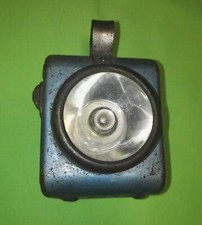 Pila torcia lampada portatile SUNBEAM in metallo made Hong Kong vecchia vintage