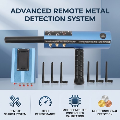 Metal detector microcomputer - detector,