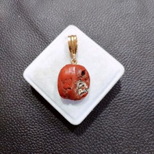 Ciondolo corallo italiano ciondolo corallo marino ciondolo vintage corallo...