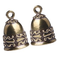  2 Pcs Campanello Ottone