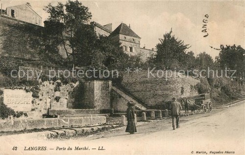 Langres porte marche - porte, du