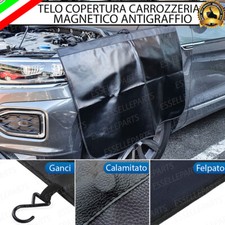 TELO PROTEZIONE COPERTA CARROZZERIA MAGNETICO PER FIAT 500 D'EPOCA 80 X 60 CM