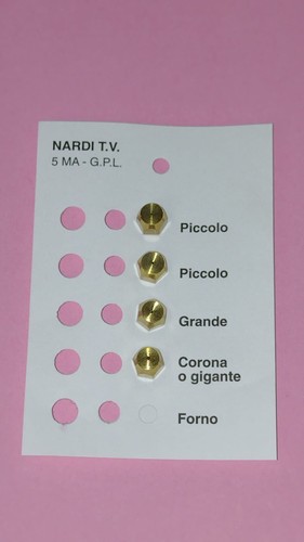 Ugelli per fornelli 5ma gpl - per,