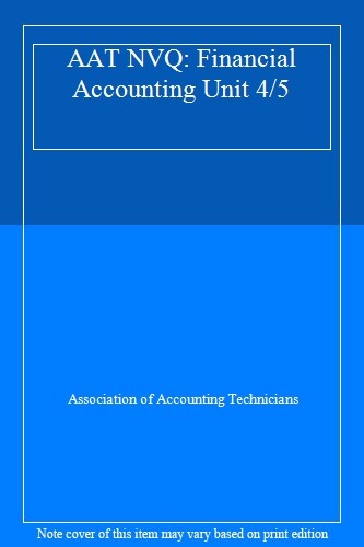 Aat nvq financial accounting - financial,
