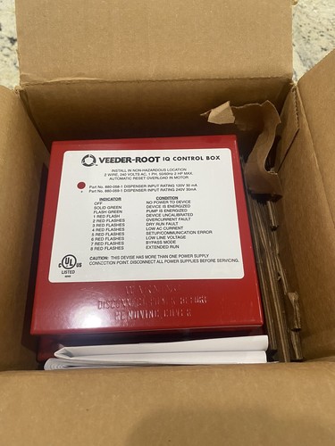 Veeder root control box - veeder-root, iq