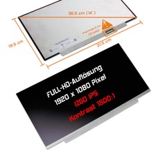 Display LED 14,0" opaco adatto