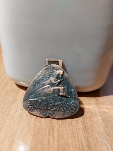 Medaglia anni fiat 1400 - medaglia,